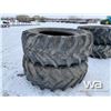Image 8 : (4) FIRESTONE 710/70R42 TRACTOR TIRES