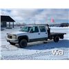 Image 1 : 2000 GMC 3500 CREW CAB FLATBED TRUCK