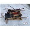 Image 2 : ASSORTED SHOVELS, RAKES, SLEDGE HAMMER, ICE PICKS