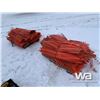 Image 1 : (2) PALLETS ORANGE SNOW FENCE