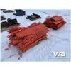 Image 2 : (2) PALLETS ORANGE SNOW FENCE