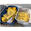 Image 4 : (UNUSED) (4) BINS OF YELLOW WASH SUITS