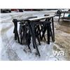 Image 2 : ALUMINUM SAW HORSES