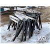 Image 3 : ALUMINUM SAW HORSES