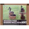 Image 2 : GARDEN WAGON PLANTER & 2 TIER WISHING WELL