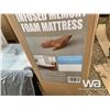 Image 2 : KING 8" GEL INFUSED MEMORY FOAM MATTRESS