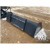 Image 3 : (UNUSED) 8 FT. SKID STEER SNOW BUCKET