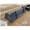 Image 4 : (UNUSED) 8 FT. SKID STEER SNOW BUCKET