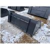 Image 3 : (UNUSED) 6 FT. SKID STEER SNOW BUCKET