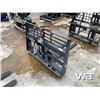 Image 3 : (UNUSED) SKID STEER 48" HYD. PALLET FORKS