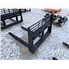 Image 4 : (UNUSED) SKID STEER 48" PALLET FORKS