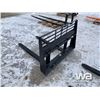 Image 4 : (UNUSED) SKID STEER 48" PALLET FORKS