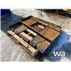 Image 2 : (3) SKID STEER ADAPTOR PLATES