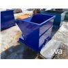 Image 4 : (UNUSED) 1.5 YD HOPPER BIN