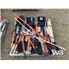 Image 3 : (UNUSED) PALLET OF SHOVELS & TOOLS