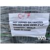 Image 3 : (9) ROLLS 5 X 100 FT. WIRE MESH FENCING