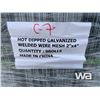 Image 3 : (9) ROLLS 5 X 100 FT. WIRE MESH FENCING