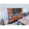 Image 2 : (UNUSED) 10 FT. 30 DRAWER WORKBENCH CABINET