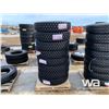 Image 2 : (UNUSED) (8) KAPSEN 11R24.5 TRUCK TIRES