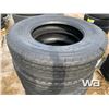 Image 3 : (UNUSED) (8) GRIZZLY 11R24.5 TRUCK TIRES