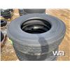 Image 3 : (UNUSED) (8) GRIZZLY 11R24.5 TRUCK TIRES