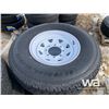 Image 3 : (8) ST235/85R16 TRAILER TIRES & RIMS