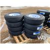 Image 2 : (8) ST235/85R16 TRAILER TIRES & RIMS