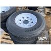 Image 3 : (8) ST235/85R16 TRAILER TIRES & RIMS