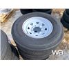 Image 3 : (8) GRIZZLY ST235/80R16 TRAILER TIRES & RIMS