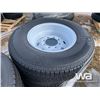 Image 2 : (UNUSED) (8) 235/80R16 TRAILER TIRES & RIMS