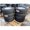 Image 2 : (UNUSED) (8) 235/80R16 TRAILER TIRES & RIMS