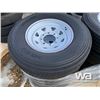 Image 3 : (UNUSED) (8) 235/80R16 TRAILER TIRES & RIMS
