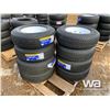 Image 2 : (8) ST225/75R15 TRAILER TIRES & RIMS
