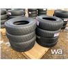 Image 2 : (UNUSED) (8) 235/80R16 TRAILER TIRES