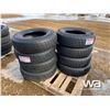 Image 2 : (UNUSED) (8) 235/80R16 TRAILER TIRES