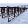 Image 2 : (2) FREESTANDING 6 X 24 FT. PANELS WITH GATES