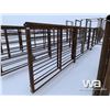 Image 2 : (2) FREESTANDING 6 X 24 FT. PANELS WITH GATES