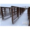 Image 2 : (5) FREESTANDING 6 X 24 FT. LIVESTOCK PANELS