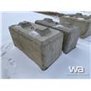 Image 3 : (2) CONCRETE BARRIER BLOCKS