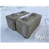 Image 2 : (2) CONCRETE BARRIER BLOCKS