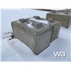 Image 3 : (2) CONCRETE BARRIER BLOCKS