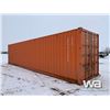 Image 2 : (UNUSED) 2021 TMG 8 X 40 FT. SHIPPING CONTAINER