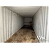 Image 7 : 1995 8 X 40 FT. SHIPPING CONTAINER