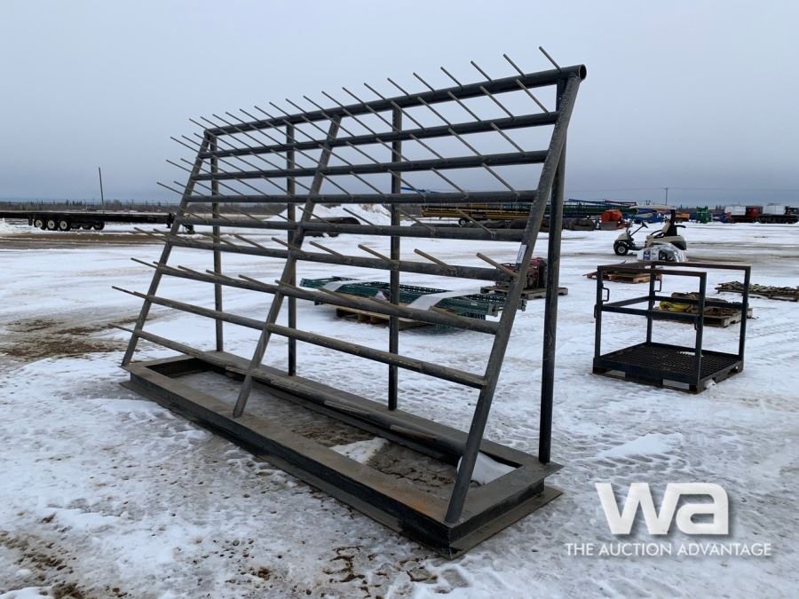 12 X 8 FT. FLANGE RACK - Weaver Bros. Auctions Ltd.