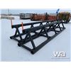 Image 4 : (UNUSED) (1) SET OF 20 FT. PIPE RACKS