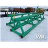 Image 4 : (UNUSED) (1) SET OF 20 FT. PIPE RACKS