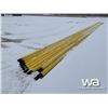 Image 2 : (9) 4" X 60 FT. YELLOW JACKET PIPE