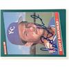 Image 1 : Kansas City Royals Scott Bankhead 1986 Donruss Rookies #36 signed trading card