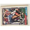 Image 1 : Buffalo Bills Mike Lodish signed 1992 Topps #666 trading card