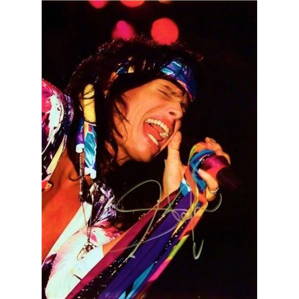 Steven Tyler signed photo